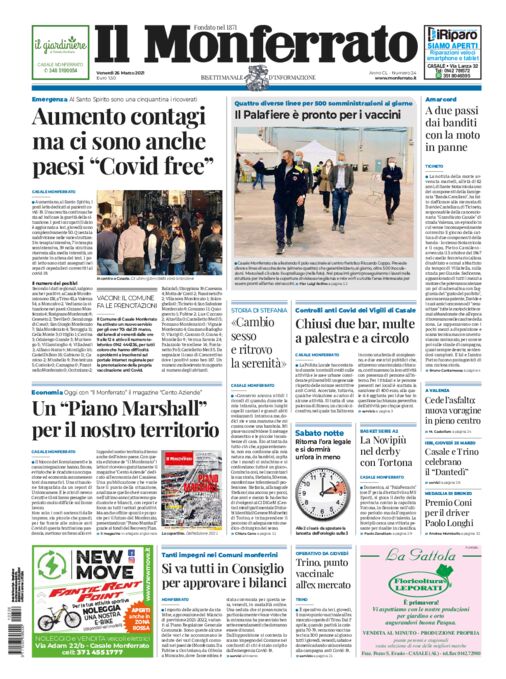 Il Monferrato - Edizione 24 del 26/03/2021